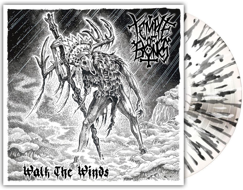 Pre-Order: Temple of Bones - Walk the Winds [Milky Clear with Splatter] Vinyl Record