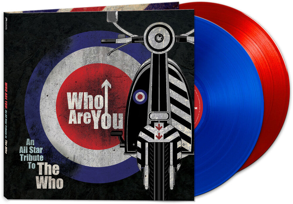 PRE-ORDER: WHO ARE YOU - AN ALL-STAR TRIBUTE TO THE WHO [Blue & Red] Vinyl Record