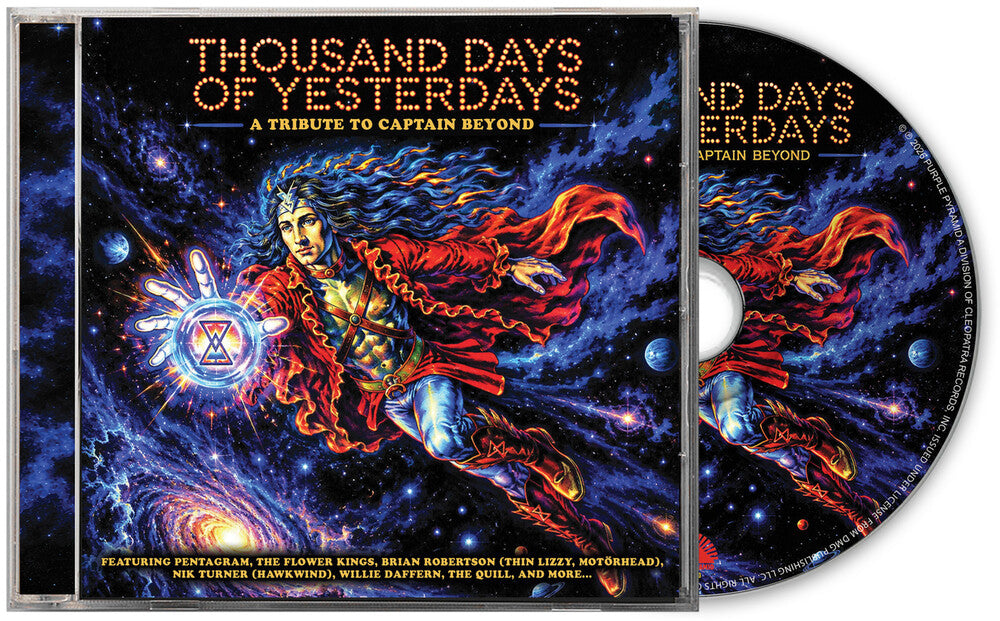Pre-Order: Various Artists - Thousand Days of Yesterdays - A Tribute to Captain Beyond Music CD
