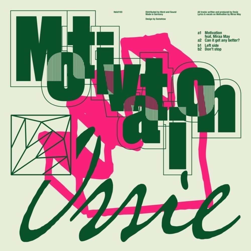 Pre-Order: Ossie - Motivation (Ep) [12" Vinyl] Vinyl Record