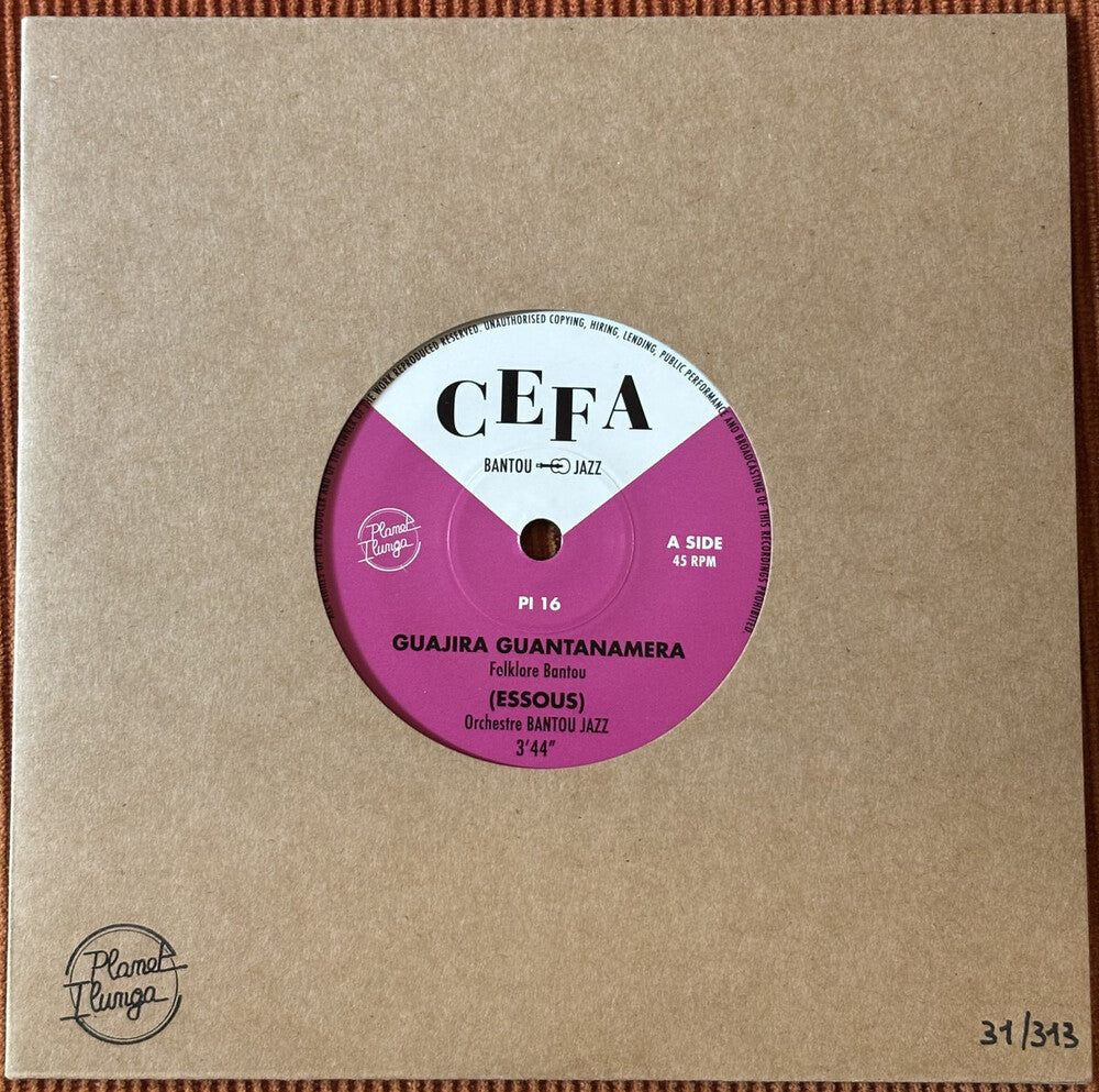 Pre-Order: Bantou Jazz - Guajira Guantanamera / Guajira [Limited Edition] Vinyl Record