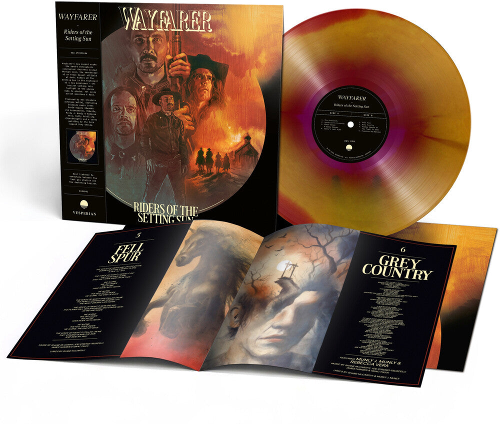 Pre-Order: Wayfarer - RIDERS OF THE SETTING SUN [Prairie Twilight] Vinyl Record