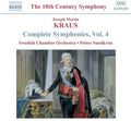 Kraus / Sundkvist / Swedish Chamber Orchestra - Complete Symphonies 4 - Music CD