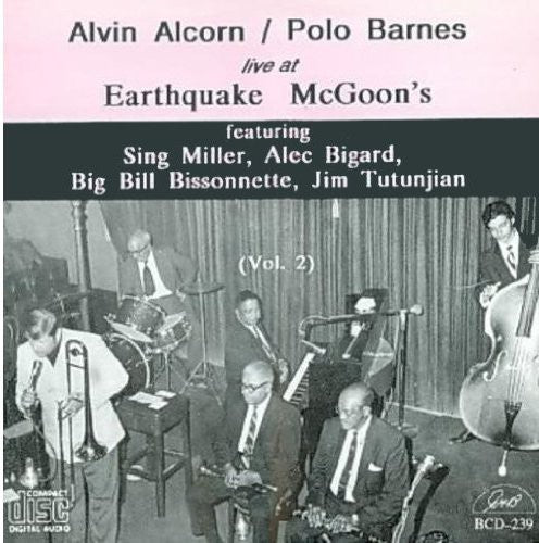 Alcorn,alvin / Barnes,polo - Live At Earthquake Mcgoon's 2 - Music CD