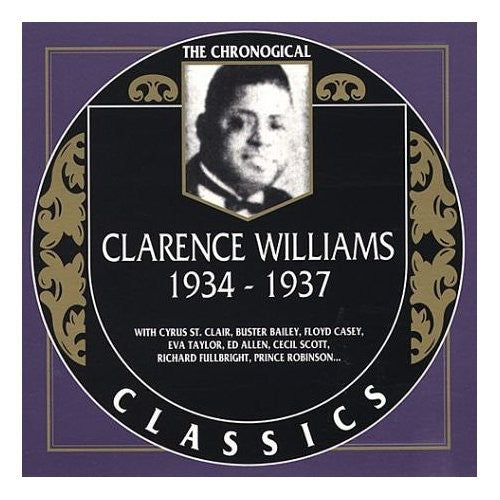 Williams,clarence - 1934-1937 - Music CD