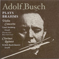Brahms / Busch / Kell - Adolf Busch Plays Brahms - Music CD