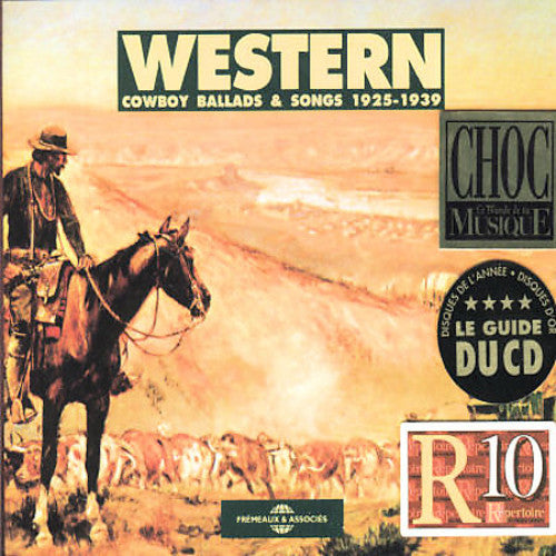 Western Cowboy Ballads & Songs 1925-1939 / Various - Western Cowboy Ballads & Songs 1925-1939 / Various - Music CD