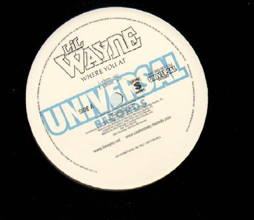 Lil Wayne - Where You At? - Vinyl Record