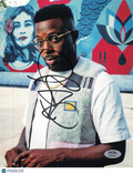 Isaiah Rashad Signed 8x10 Photo PSA Autographed