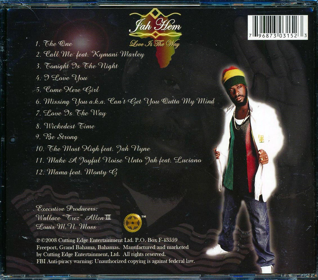 Jah Hem - Love Is The Way Music CD