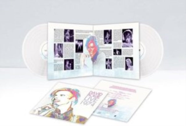 Live Los Angeles 1974 (White LP Vinyl/Limited) & Ziggy Stardust & The Spiders From Mars Ost (50Th Anniversary/2LP)