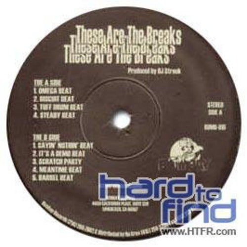 Dj Streek - These Are The Breaks - Vinyl Record