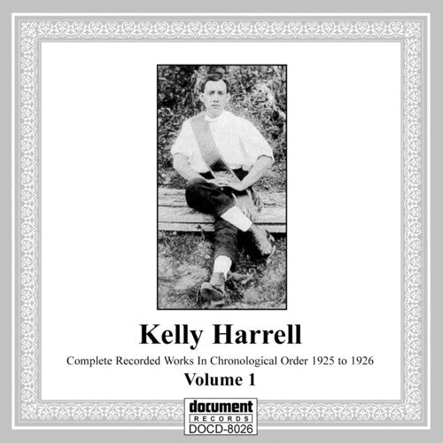 Harrell,kelly - Complete Works 1 1925-1926 - Music CD