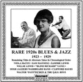 Rare 1920's Blues & Jazz 1923-1929 / Various - Rare 1920's Blues & Jazz 1923-1929 / Various - Music CD