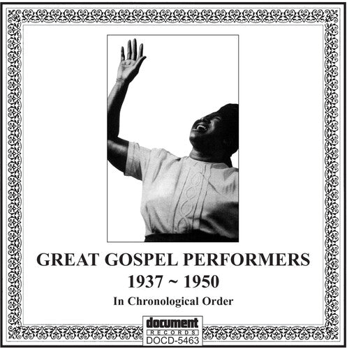 Great Gospel Performers (1937-50) / Various - Great Gospel Performers (1937-50) / Various - Music CD