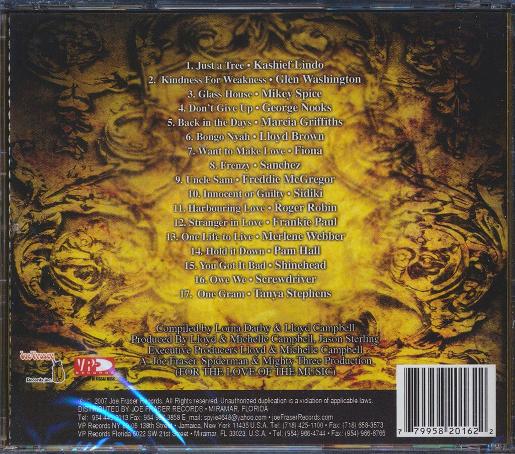 Freddie McGregor, Glen Washington, Tanya Stephens, Etc. - Best Of Joe Frasier Music CD