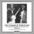 Cannon,gus / Lewis,noah - Complete Recorded Works 2 (1929-30) - Music CD
