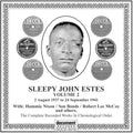 Estes,sleepy John - Complete Recorded 2 - Music CD