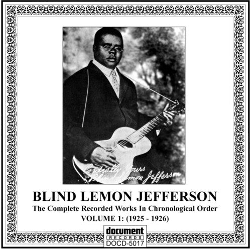 Jefferson,blind Lemon - Complete Recorded 1 - Music CD