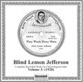 Blind Lemon Jefferson - Complete Recordings 1925-1929 Vol. 3 (1928) - Music CD