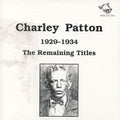 Patton,charley - 1929-1934 Remaining Titles - Music CD