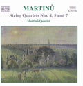 Martinu / Martinu Quartet - String Quartets 3 - Music CD