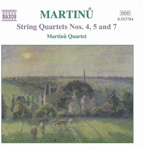 Martinu / Martinu Quartet - String Quartets 3 - Music CD