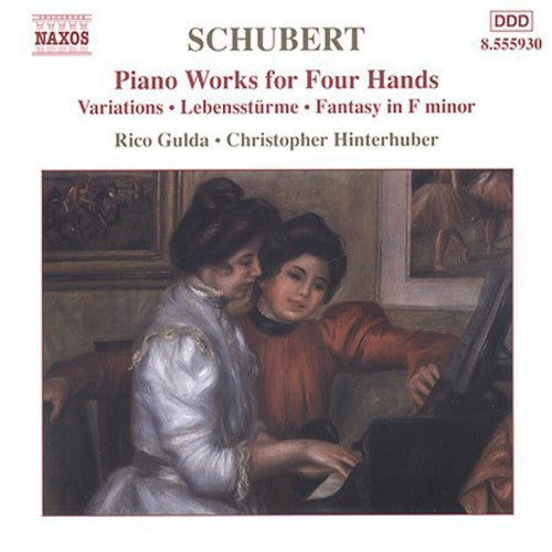 Schubert / Gulda / Hinterhuber - Piano Works For 4 Hands - Music CD