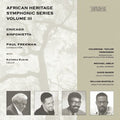 Abels / Baker / Banfield / Perkinson / Freeman - African Heritage Symphonic Series Iii - Music CD