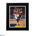 Mike Conley Memphis Grizzlies Signed Basketball 11x14 Custom Framed Photo PSA