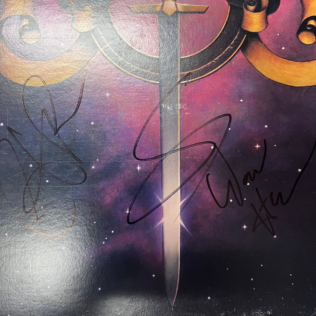 Steve Lukather and David Paich Signed Toto Vinyl Album PSA Autographed