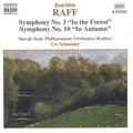 Raff / Schneider / Slovak State Phil Orch (kosice) - Symphonies 3 & 10 - Music CD