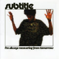 Subtitle - I'm Always Recovering From Tomorrow - Music CD