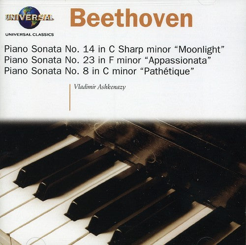 Beethoven / Ashkenazy - Piano Sonatas - Music CD