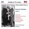 Sousa / Brion / Royal Artillery Band - Works For Wind Band 3 - Music CD
