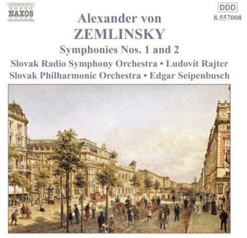 Zemlinsky / Ratjer / Seipenbusch / Slovak Rso & Po - Symphonies 1 & 2 - Music CD
