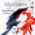 Gauthier,daniel / Bae,jang Eun - Miniatures For Saxophone & Piano - Music CD