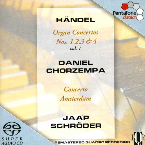 Handel / Schroder / Chorzempa / Concerto Amsterdam - Organ Concertos 1-4 1 - Super Audio CD
