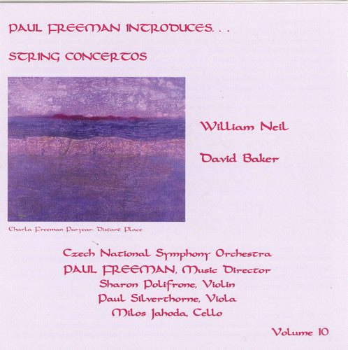 Neil / Freeman / Polifrone / Silverthorne / Jahoda - Paul Freeman Introduces String Concertos - Music CD