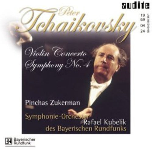 Tchaikovsky / Zukerman / Kubelik / Brs - Symphony 4 F Minor / Violin Concerto D Major - Music CD