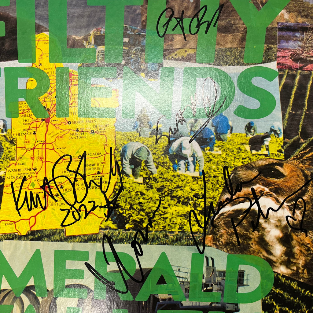 Filthy Friends Signed Emerald Valley Vinyl PSA