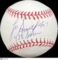 Lee Smith Signed MLB Baseball PSA