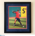 Justus Sheffield Cleveland Indians Signed 11x14 Custom Framed Photo PSA