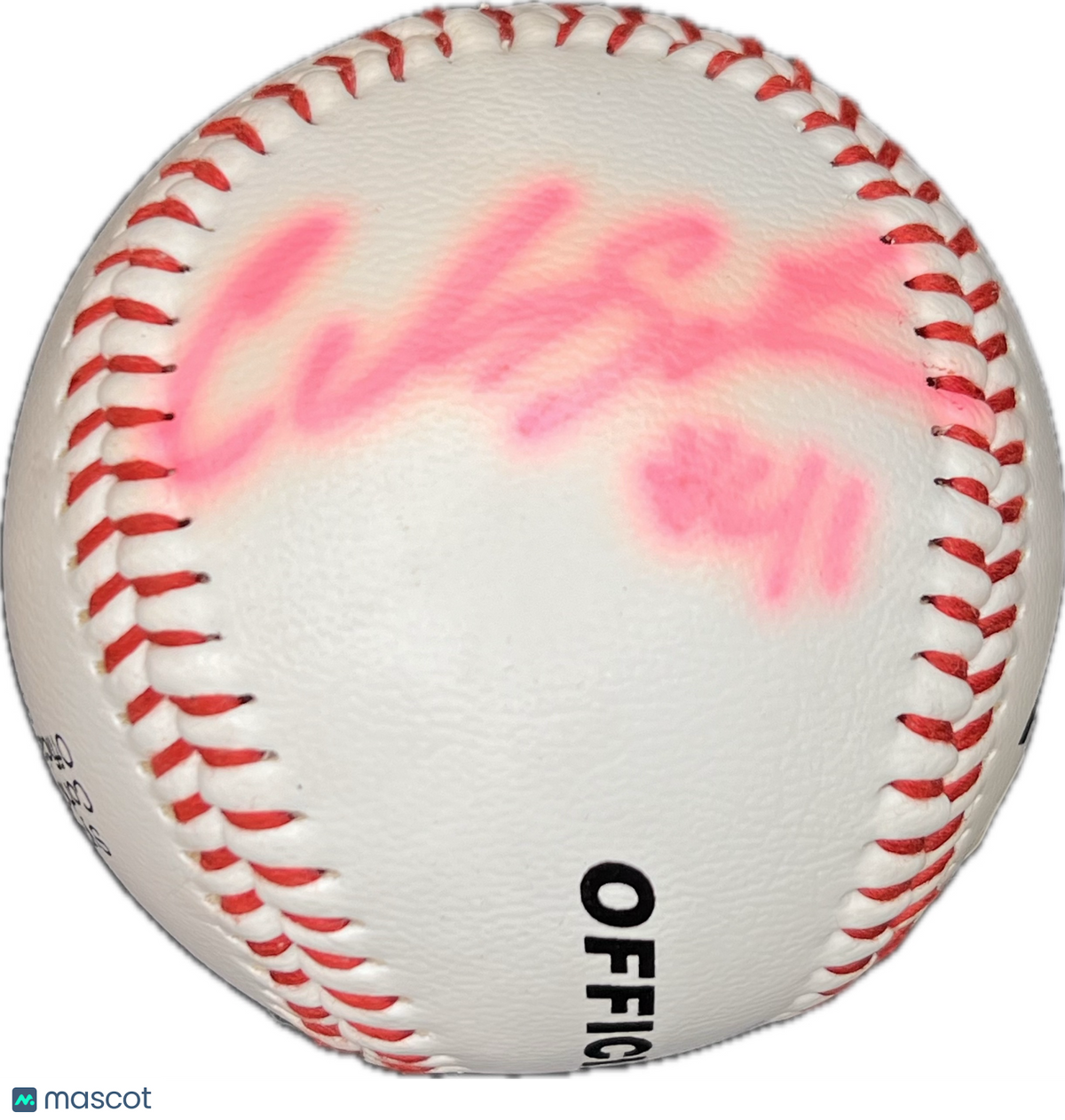 Carlos Santana Signed MLB Baseball PSA Autographed
