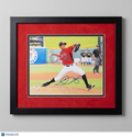 Dillon Tate Baltimore Orioles Signed 11x14 Custom Framed Photo PSA