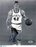 Tim Stoddard NC State Wolfpack Signed Basketball 8x10 Photo PSA