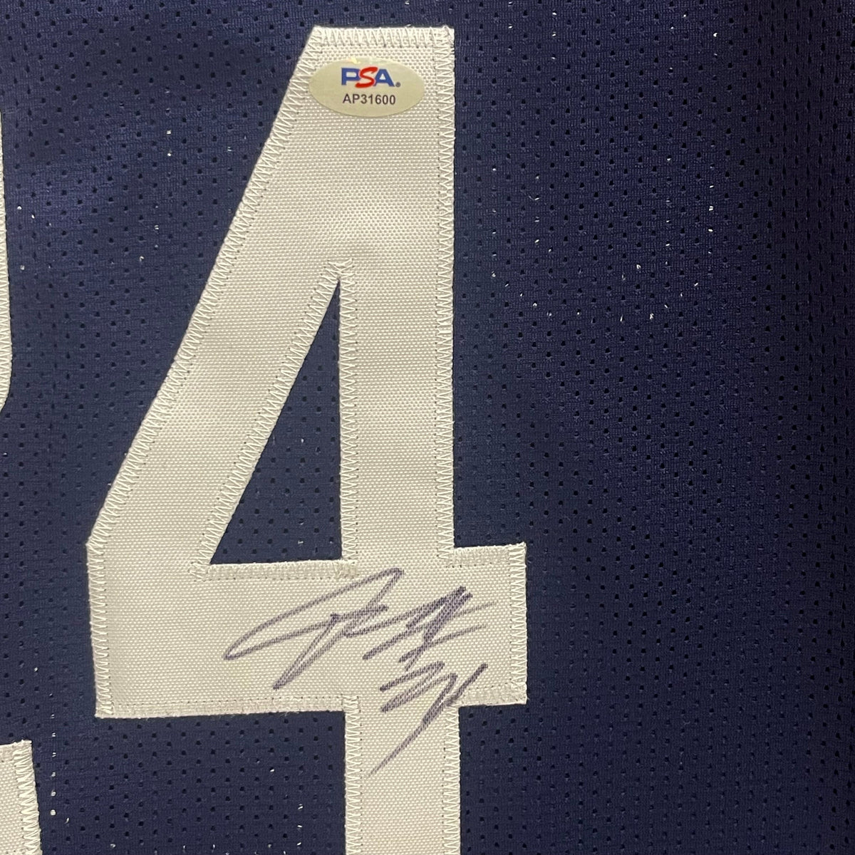 Jordan Hawkins Signed Jersey PSA UConn Huskies Autographed