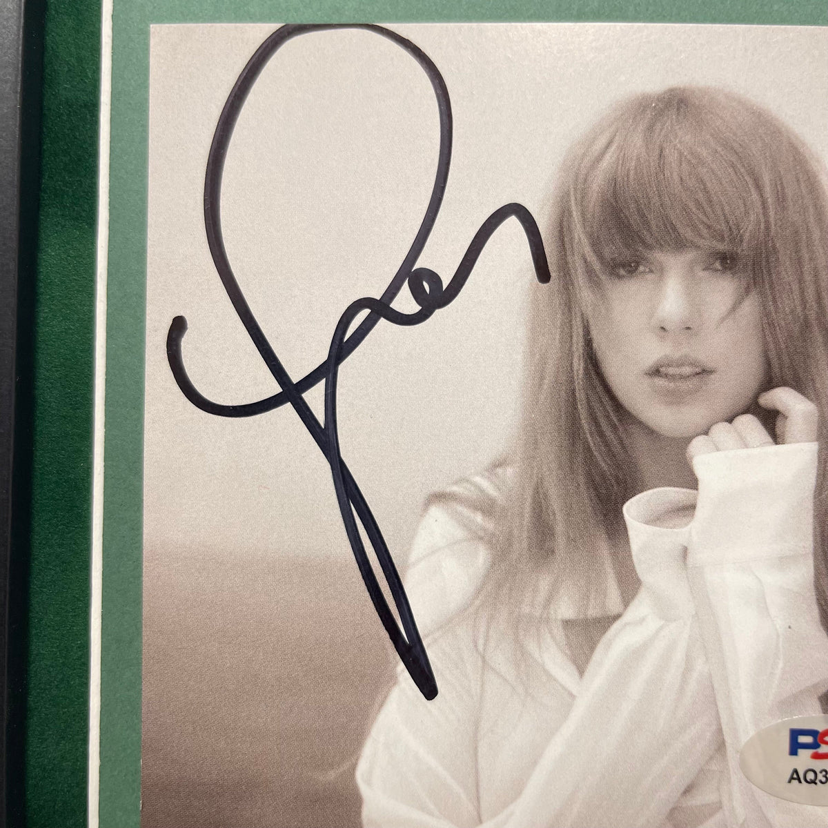 Taylor Swift signed The Tortured Poets Department (TTPD) Framed CD Album PSA