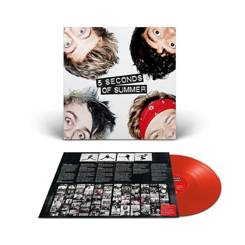 5 Seconds Of Summer: 10th Anniversary Edition (Limited Edition, Red Vinyl) Vinyl Record