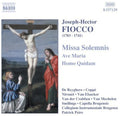 Fiocco / Peire / Capella Brugensis - Missa Solemnis - Music CD